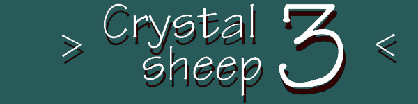 CRYSTAL SHEEP 3